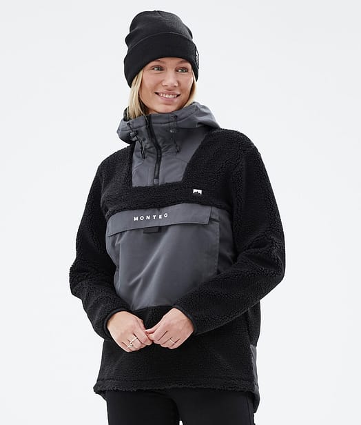 Montec Lima W 22 Fleecehuppari Naiset Black/Phantom