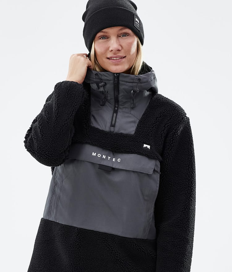 Montec Lima W 22 Fleecehuppari Naiset Black/Phantom, Kuva 2 / 10