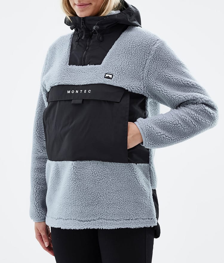 Montec Lima W 22 Fleecehuppari Naiset Soft Blue/Black, Kuva 7 / 10