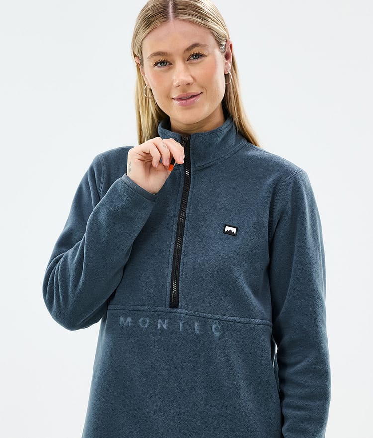 Montec Echo W Fleecepaita Naiset Metal Blue, Kuva 2 / 5