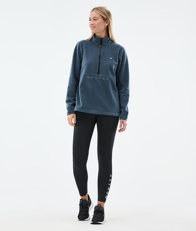 Montec Echo W Fleecepaita Naiset Metal Blue, Kuva 3 / 5