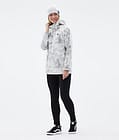 Montec Delta W Fleecehuppari Naiset Grey Tiedye, Kuva 3 / 7