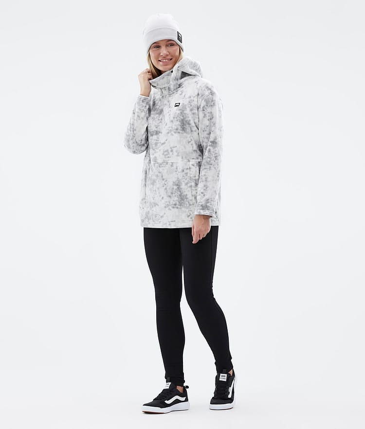 Montec Delta W Fleecehuppari Naiset Grey Tiedye, Kuva 3 / 7