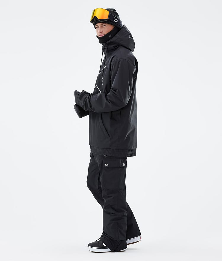 Dope Migoo Lumilautailutakki Miehet 2X-Up Black, Image 4 of 8