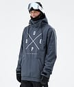 Dope Migoo Lumilautailutakki Miehet 2X-Up Metal Blue