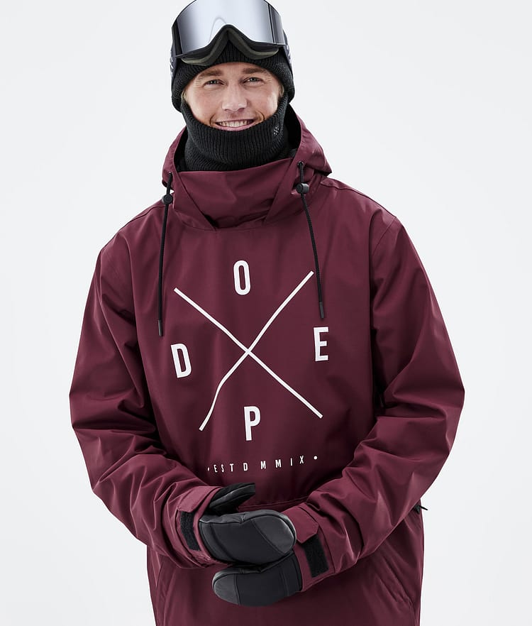 Dope Migoo Laskettelutakki Miehet 2X-Up Burgundy, Image 2 of 8