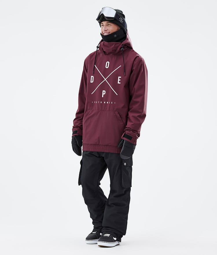 Dope Migoo Lumilautailutakki Miehet 2X-Up Burgundy, Image 3 of 8
