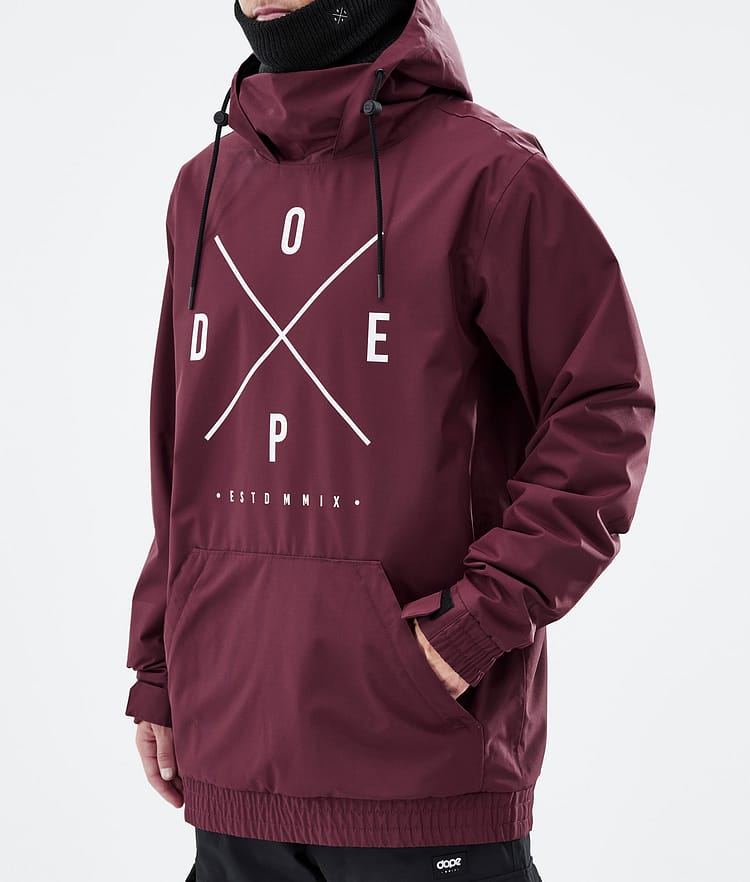Dope Migoo Laskettelutakki Miehet 2X-Up Burgundy, Image 8 of 8
