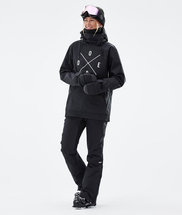 Dope Migoo W Laskettelutakki Naiset 2X-Up Black, Image 3 of 8