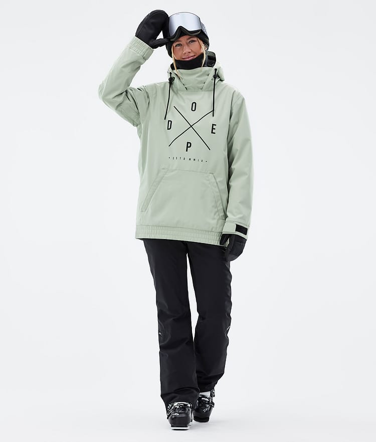 Dope Migoo W Laskettelutakki Naiset 2X-Up Soft Green, Image 3 of 8