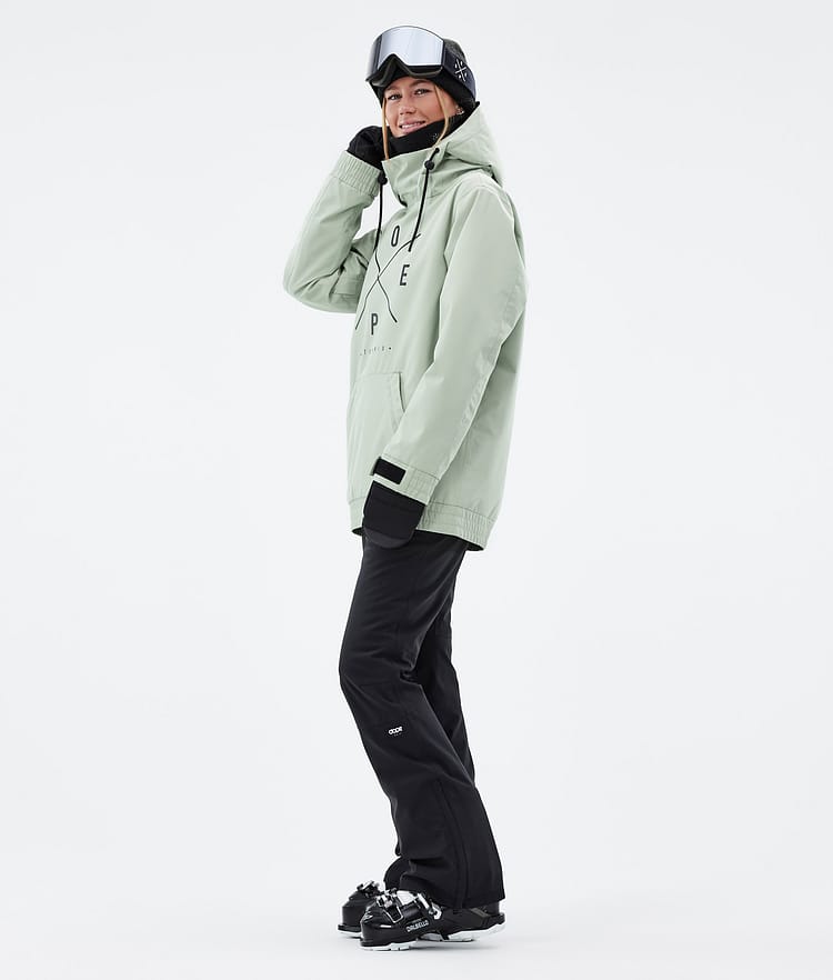 Dope Migoo W Laskettelutakki Naiset 2X-Up Soft Green, Image 4 of 8
