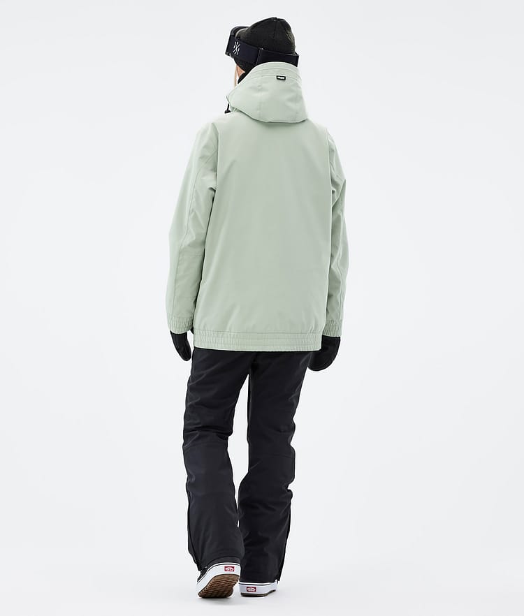 Dope Migoo W Lumilautailutakki Naiset 2X-Up Soft Green, Image 5 of 8