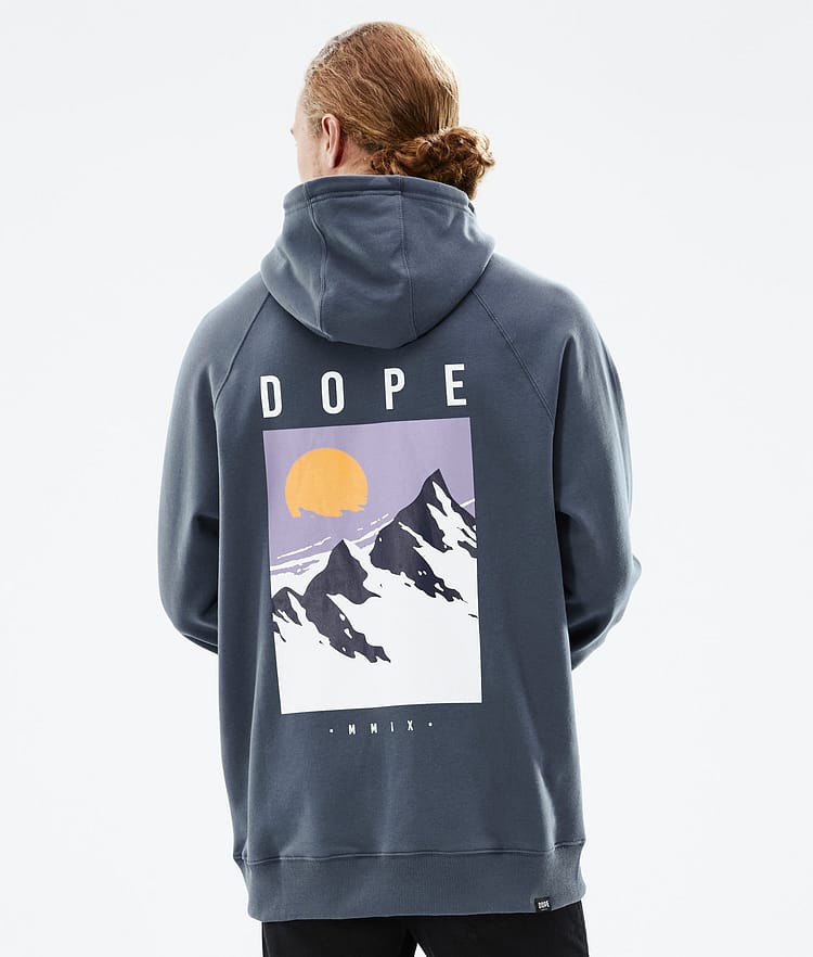 Dope Common 2022 Huppari Miehet Peak Metal Blue