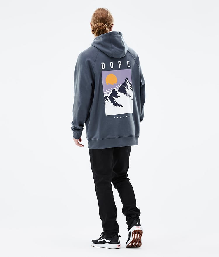Dope Common 2022 Huppari Miehet Peak Metal Blue, Kuva 4 / 6