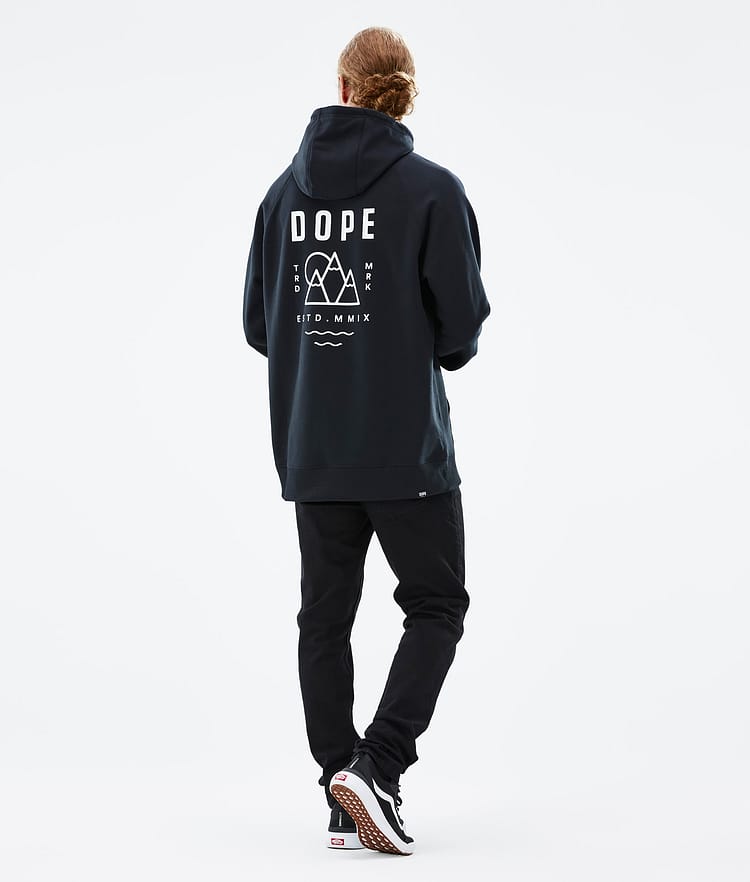 Dope Common 22 Huppari Miehet Summit Black, Kuva 4 / 6