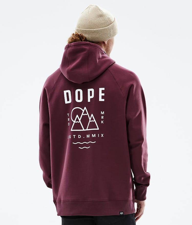 Dope Common 2022 Huppari Miehet Summit Burgundy