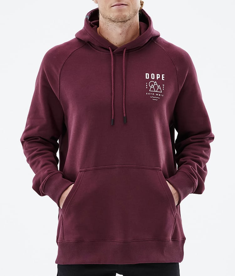 Dope Common 2022 Huppari Miehet Summit Burgundy