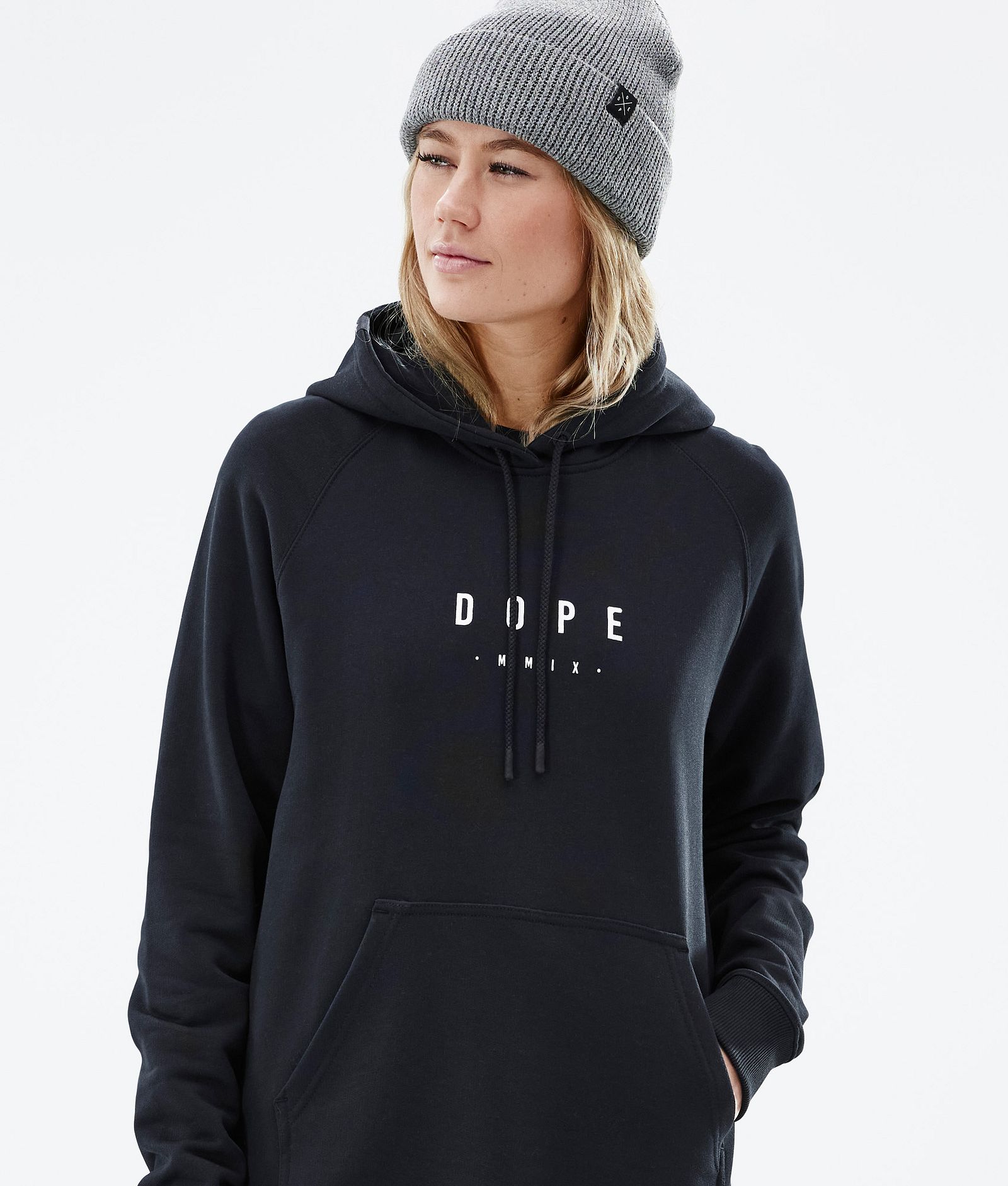 Dope Common W 2022 Huppari Naiset Peak Black, Kuva 3 / 6