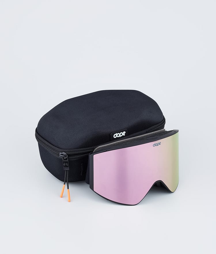 Dope Sight 2023 Laskettelulasit Black W/Black Champagne Mirror, Kuva 4 / 6