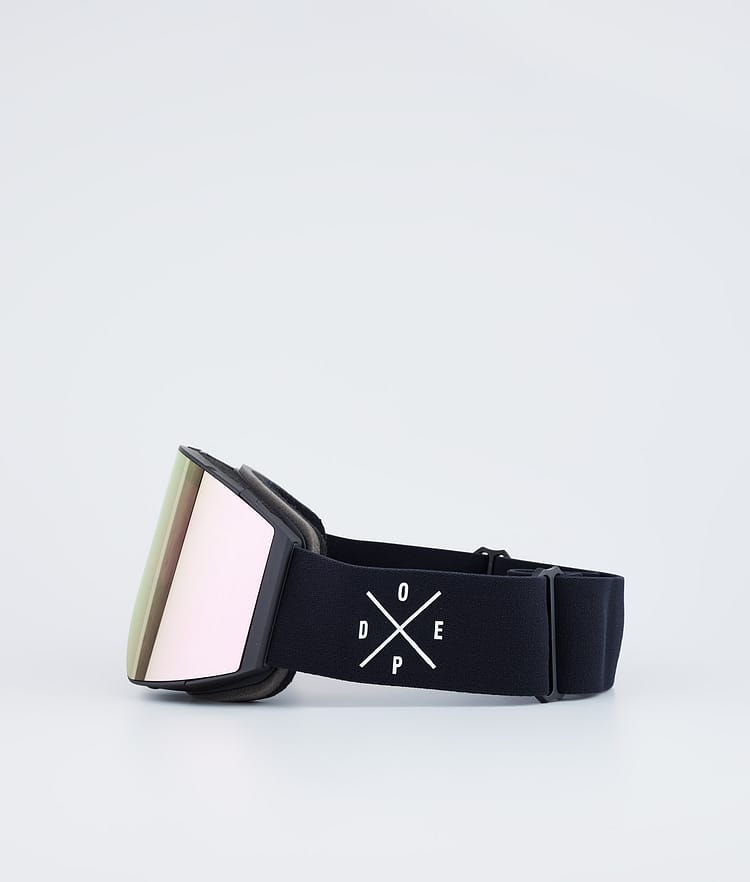 Dope Sight 2023 Laskettelulasit Black W/Black Champagne Mirror, Kuva 5 / 6
