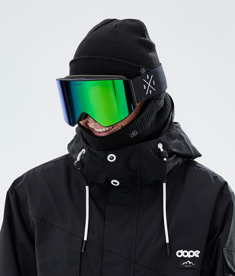 Dope Sight 2023 Laskettelulasit Black W/Black Green Mirror, Image 2 of 6