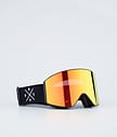 Dope Sight 2023 Laskettelulasit Miehet Black W/Black Red Mirror