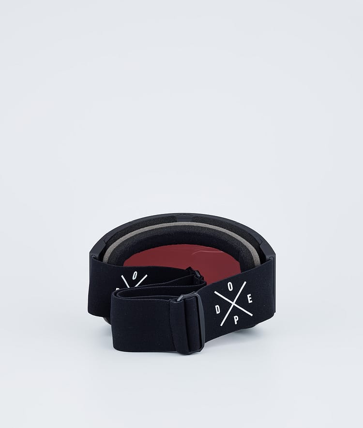 Dope Sight 2023 Laskettelulasit Black W/Black Silver Mirror, Kuva 6 / 6