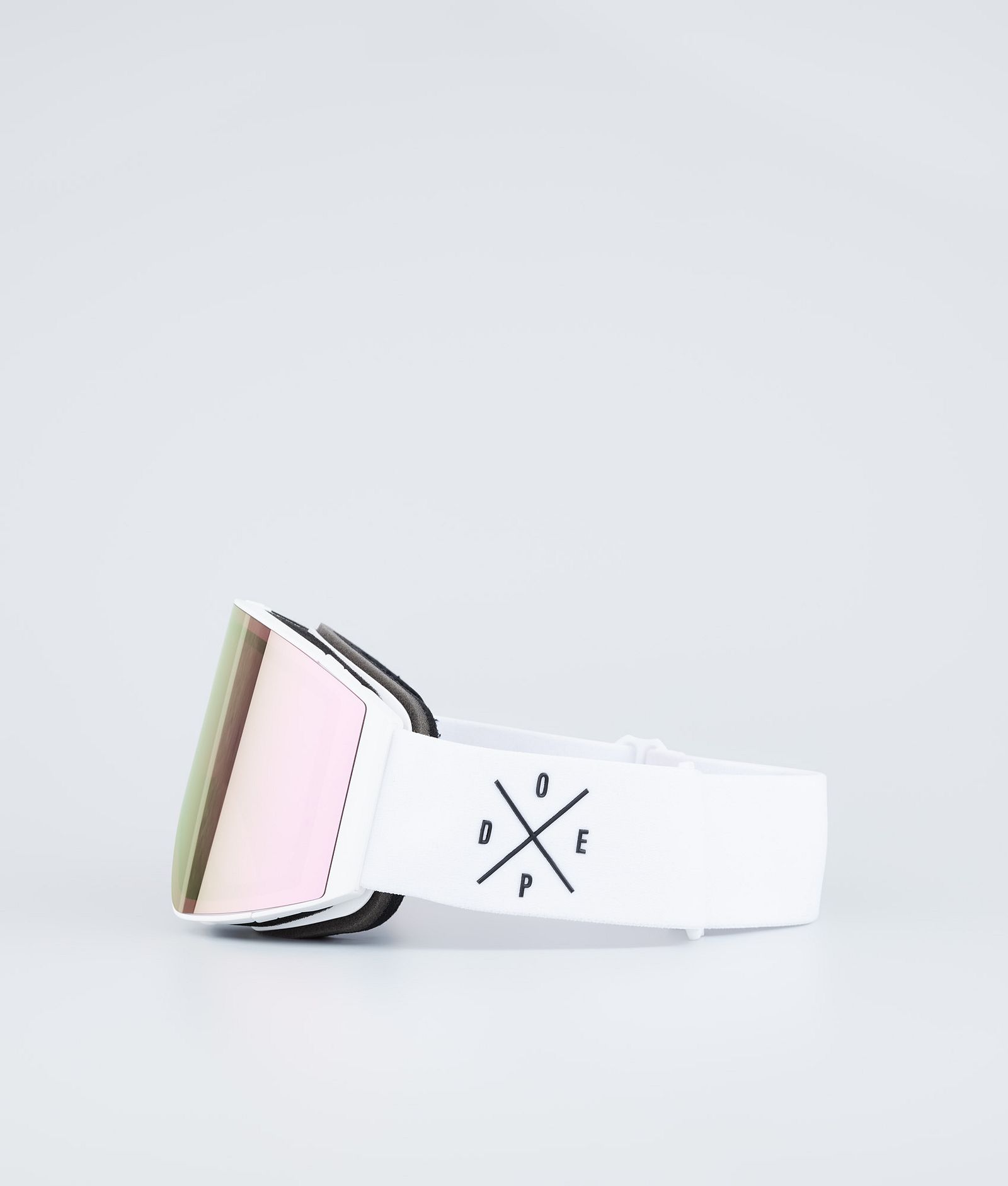 Dope Sight 2023 Laskettelulasit White W/White Champagne Mirror, Kuva 5 / 6