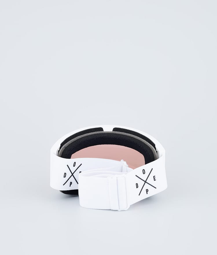 Dope Sight 2023 Laskettelulasit White W/White Pink Mirror, Kuva 6 / 6