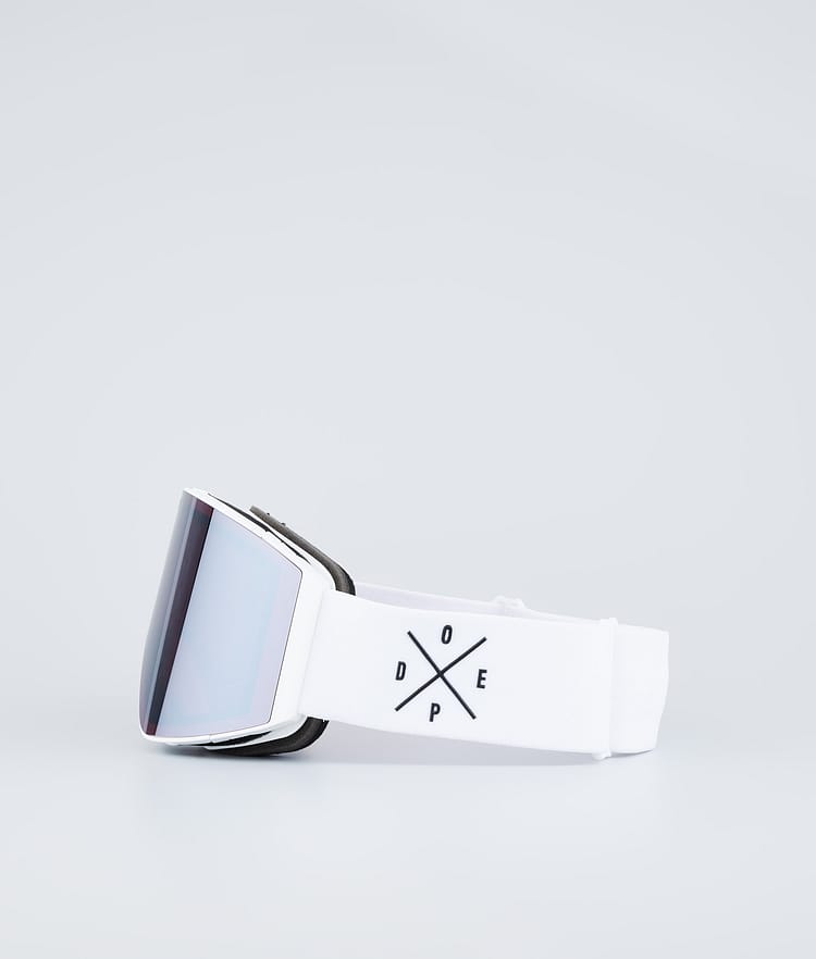 Dope Sight 2023 Laskettelulasit White W/White Silver Mirror, Kuva 5 / 6