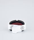 Dope Sight 2023 Laskettelulasit White W/White Silver Mirror, Kuva 6 / 6