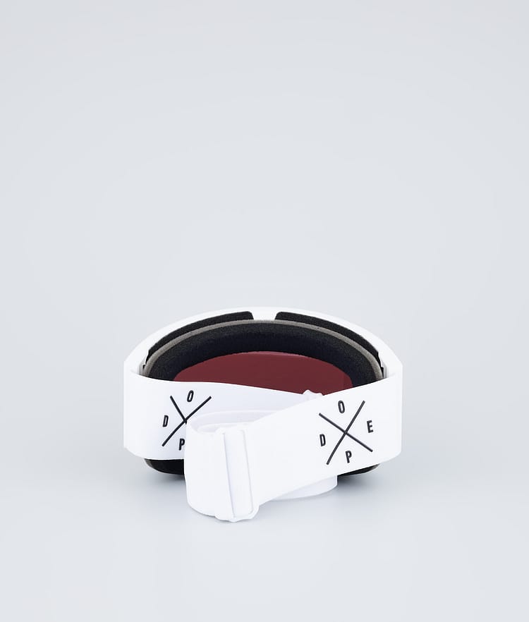 Dope Sight 2023 Laskettelulasit White W/White Silver Mirror, Kuva 6 / 6