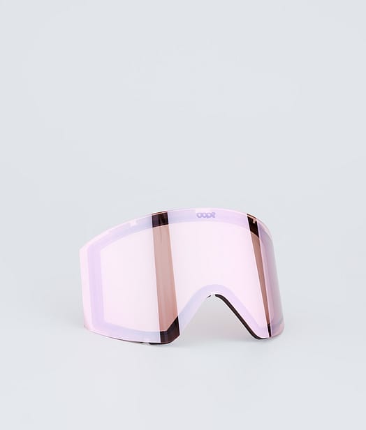 Dope Sight Goggle Lens Linssi Laskettelulaseille Pink Mirror