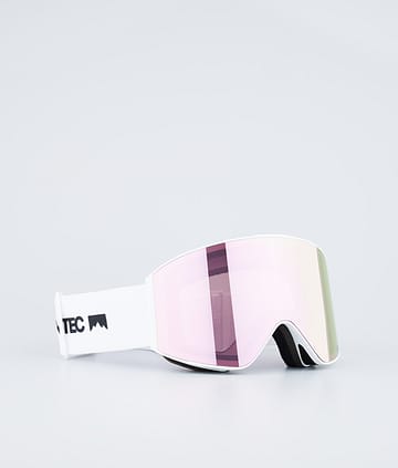 Montec Scope 22 Laskettelulasit White/Rose Mirror