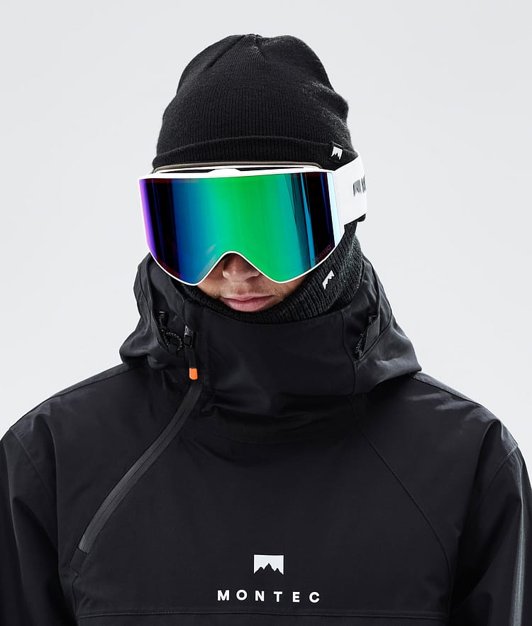 Montec Scope 22 Laskettelulasit White/Tourmaline Green Mirror, Kuva 2 / 6