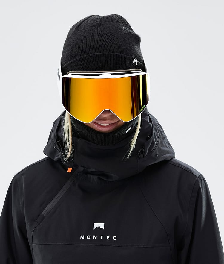 Montec Scope 22 Laskettelulasit White/Ruby Red Mirror, Kuva 3 / 6