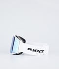 Montec Scope 2022 Laskettelulasit White/Moon Blue Mirror