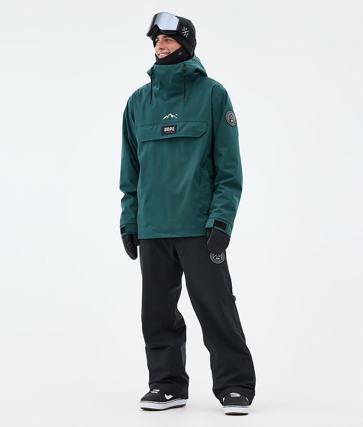 Dope Blizzard Lumilautailutakki Miehet Bottle Green, Kuva 2 / 8