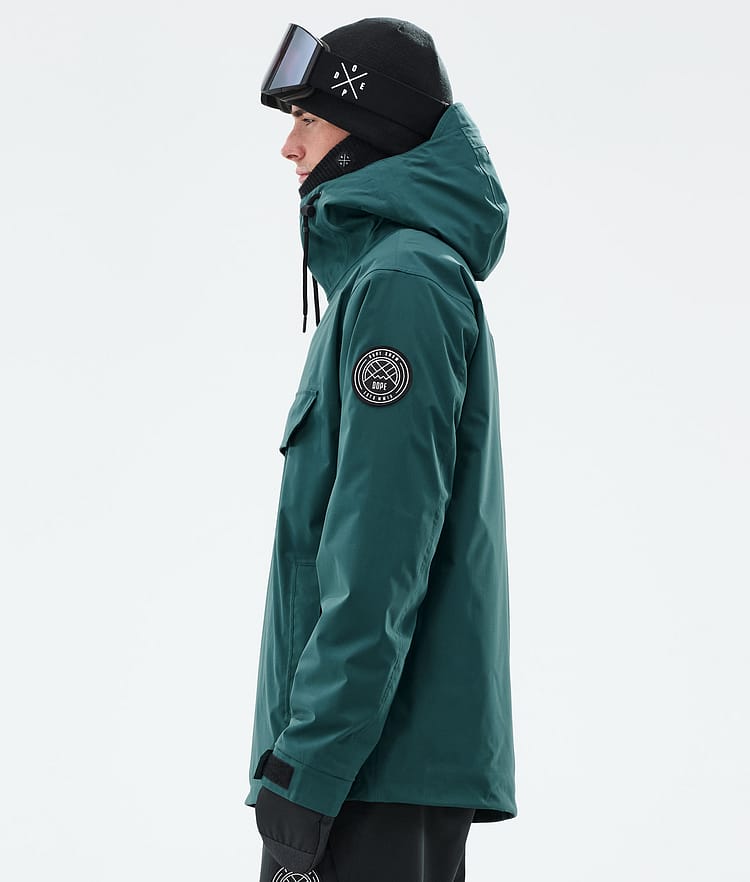 Dope Blizzard Lumilautailutakki Miehet Bottle Green, Kuva 5 / 8