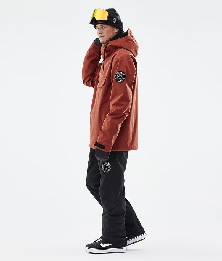Dope Blizzard 22 Lumilautailutakki Miehet Rust, Image 4 of 9