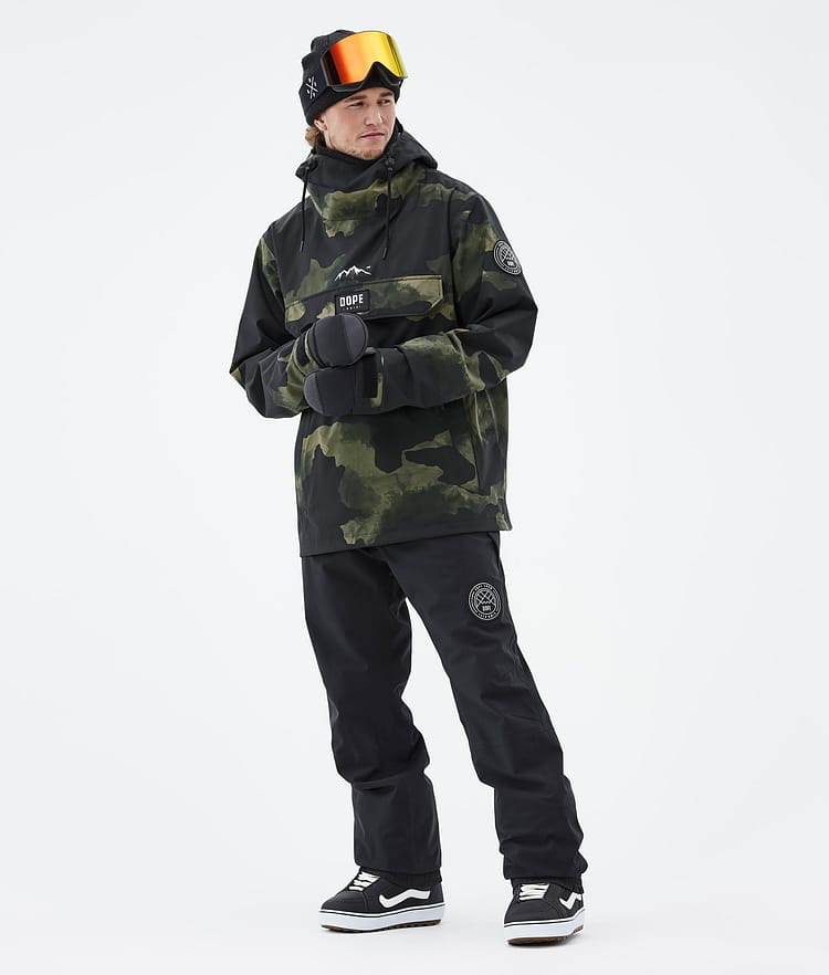 Dope Blizzard 2022 Lumilautailutakki Miehet Green Camo, Kuva 3 / 9