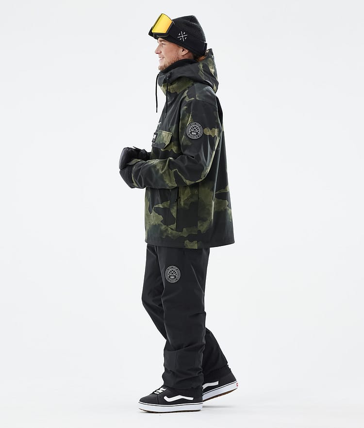 Dope Blizzard 2022 Lumilautailutakki Miehet Green Camo, Kuva 4 / 9