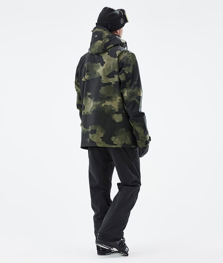 Dope Blizzard 2022 Laskettelutakki Miehet Green Camo, Kuva 5 / 9