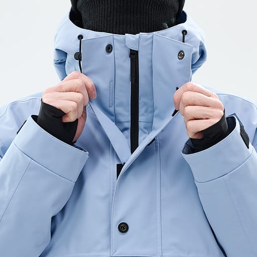 Puolipitkä vetoketju tuplaläpillä Tuotteen pääkuva,