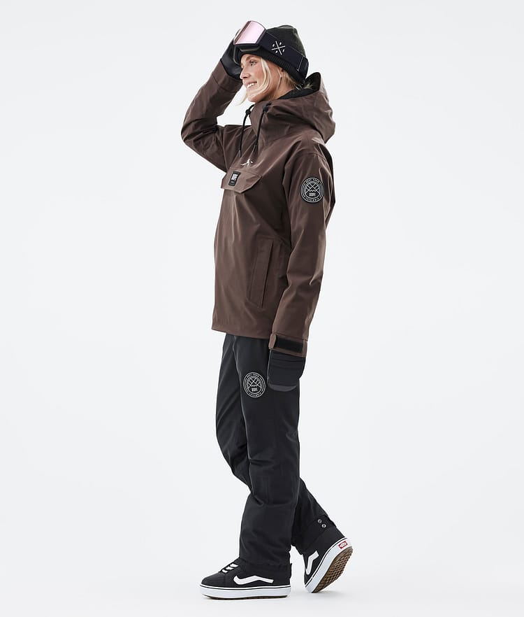 Dope Blizzard W 22 Lumilautailutakki Naiset Brown, Image 4 of 9