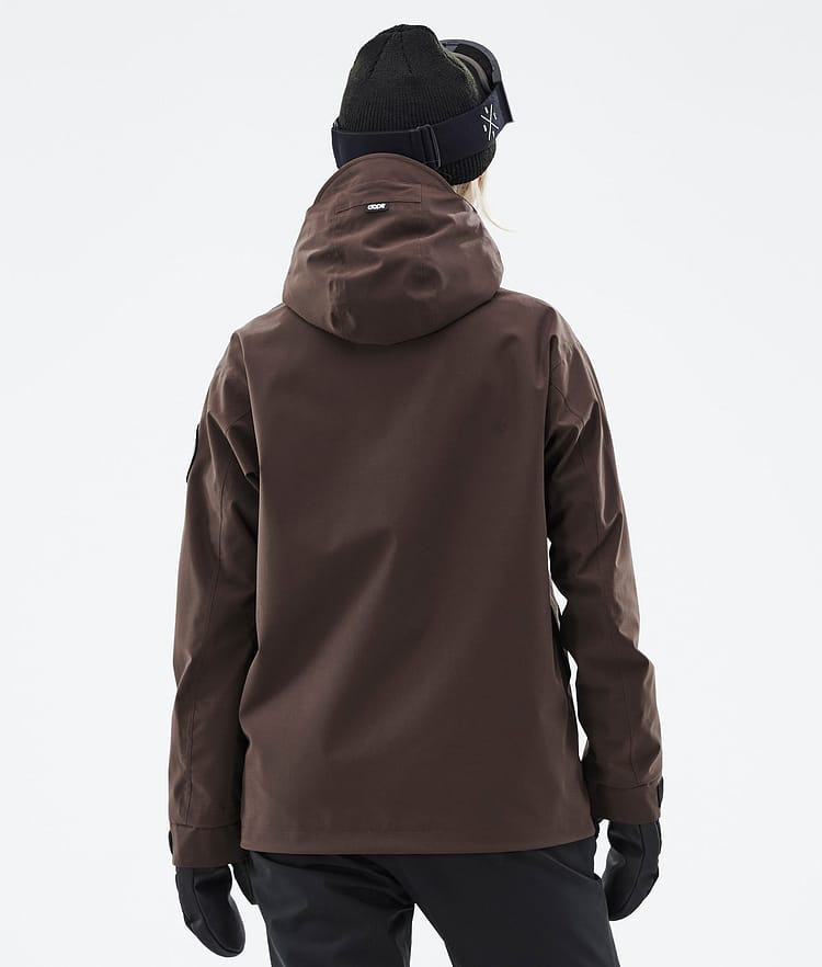 Dope Blizzard W 22 Lumilautailutakki Naiset Brown, Image 7 of 9