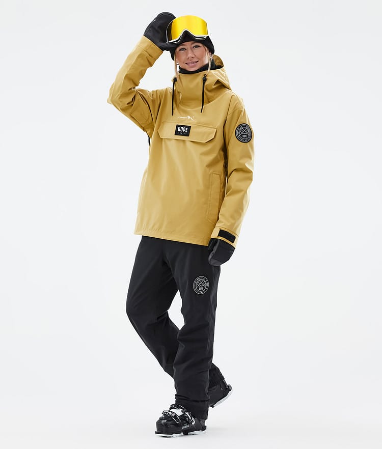 Dope Blizzard W 22 Laskettelutakki Naiset Ochre, Image 3 of 9