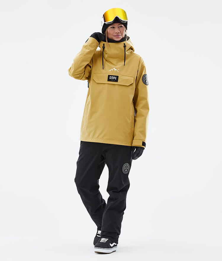 Dope Blizzard W 22 Lumilautailutakki Naiset Ochre, Image 3 of 9