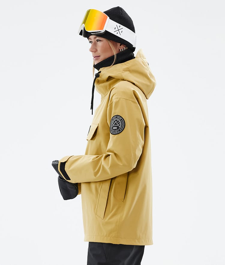 Dope Blizzard W 22 Lumilautailutakki Naiset Ochre, Image 6 of 9
