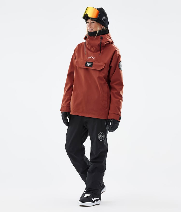 Dope Blizzard W 22 Lumilautailutakki Naiset Rust, Image 3 of 9